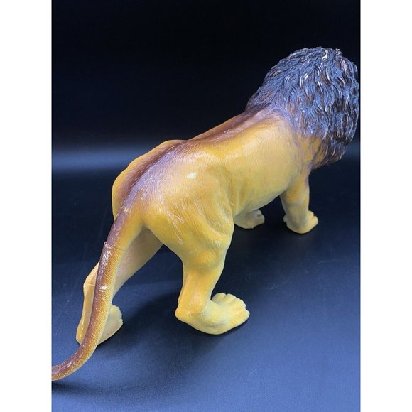 2004 Toy Lion Figure Toy Major Trading Co 17” Long Polyester Fiber Filling - Picture 4 of 16